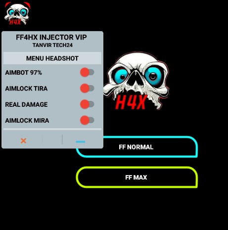 FF4HX VIP Injector APK (Latest Version) v118 Free Download